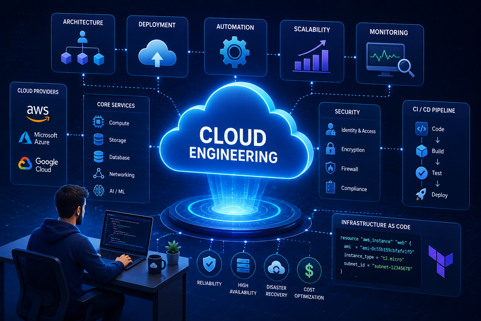 Cloud engineering architecture